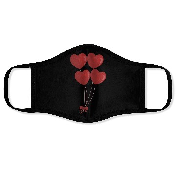 Discover Love Balloons Face Masks