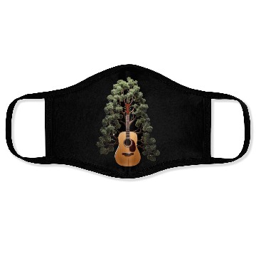 Discover Acoustic Guitar Face Masks Tree of Life Guitar