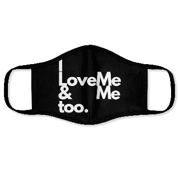 Discover I love me and me too2 Face Masks