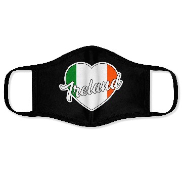 Discover Ireland Face Masks