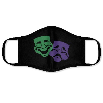Discover MARDI GRAS MASKS Face Masks