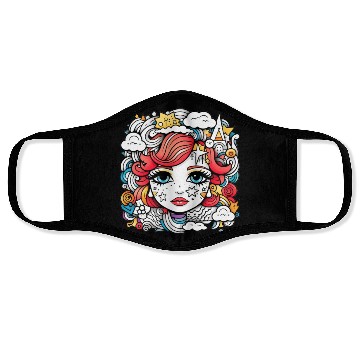 Discover Celestial girl Face Masks