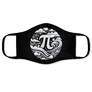 Discover Funny Pi Day 2024 3,14 Pi Number Symbol Math Face Masks