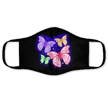 Discover Cute Butterflies Design Face Masks