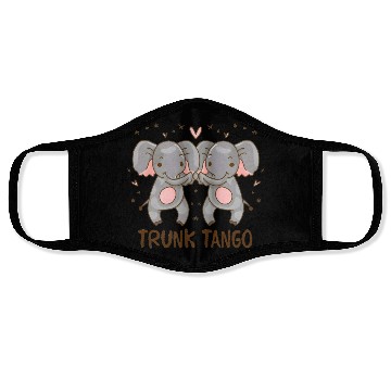 Discover Dancing Elephants: Trunk Tango Face Masks