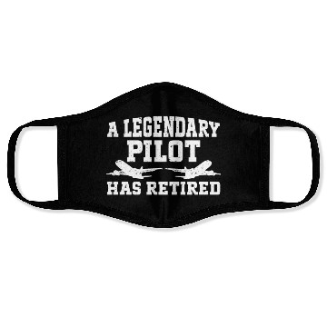 Discover Pilot Quote Flight Lover Aircraft Aviation Face Masks