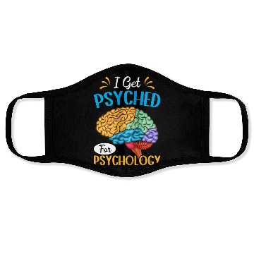 Discover Funny Psych Psychologist Face Masks