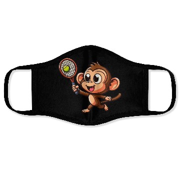 Discover Monkeys in Tennis and Badminton Duel - Hilarious Face Masks