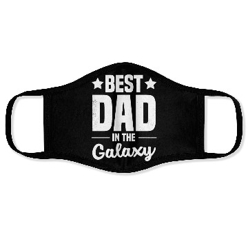 Discover Best Dad in the Galaxy Face Masks