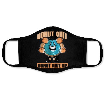 Discover Fitness Donut Donut Gym Face Masks