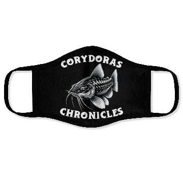 Discover Corydoras Catfish Fish Lover Freshwater Aquarium Face Masks