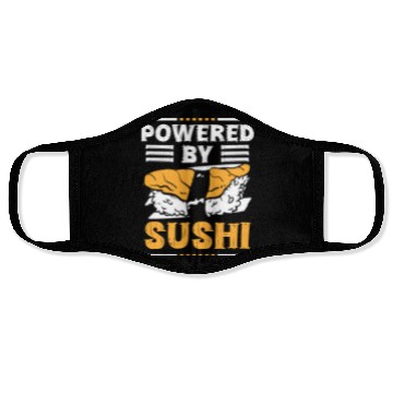 Discover Japanese Roll Maki Cuisine Face Masks