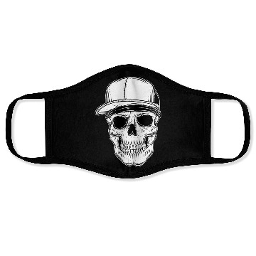 Discover Vintage Skull Gangster use Cap Face Masks