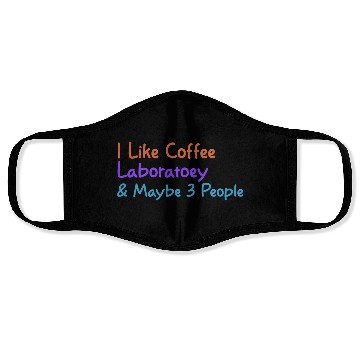 Discover I Like Coffee Laboratory & Maybe 3 People | Funny Face Masks
