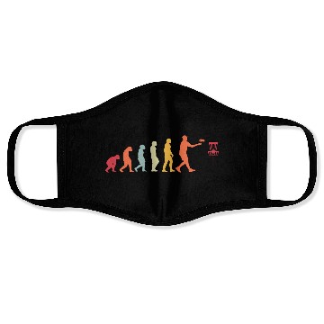 Discover Disc Golf Evolution Of Man Golfing Funny Face Masks