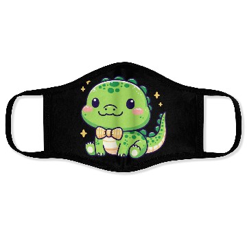Discover Playful Alligator Cartoon Face Masks