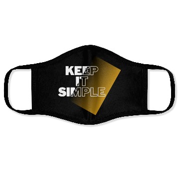 Discover keep it simple Face Masks