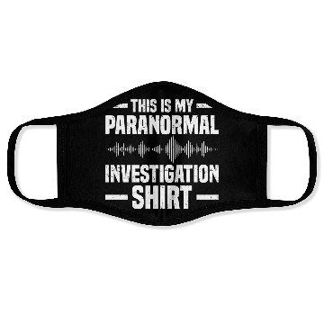 Discover Ghost Hunters | Ghost Paranormal Ghost Gifts Face Masks