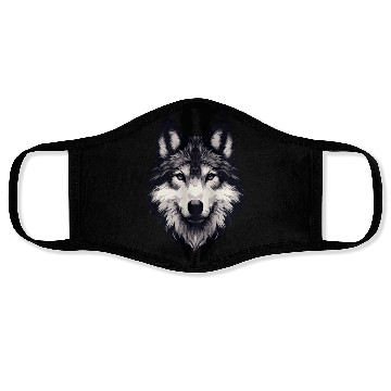 Discover Mystic Alpha Wolf Face Masks