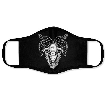 Discover Devil Baphomet Goat Head Face Masks