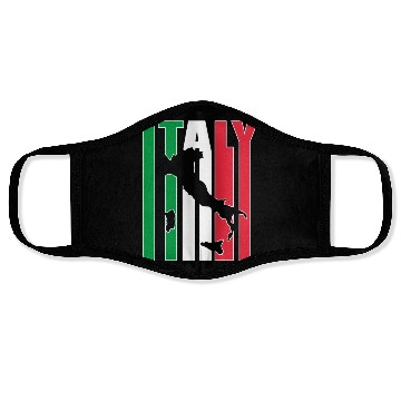 Discover Italy Vintage Countries Italian Culture Flag Face Masks