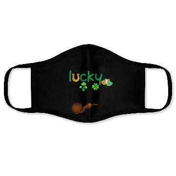 Discover Feeling Lucky today Face Masks