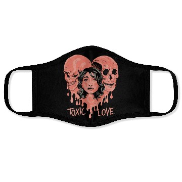 Discover Toxic Love Valentine Couple Face Masks