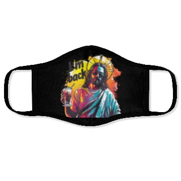 Discover Jesus Christ Easter I'm Back Party Face Masks