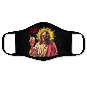 Discover Jesus Christ Easter I'm Back Party Face Masks