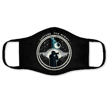 Discover Astrophotography Astronomy Space Camera Star Watch Face Masks