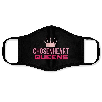 Discover ChosenHeart Queen Face Masks