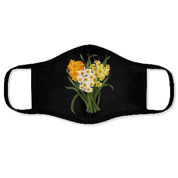 Discover Daffodil Bunch Daffodils He Daffodil Face Masks