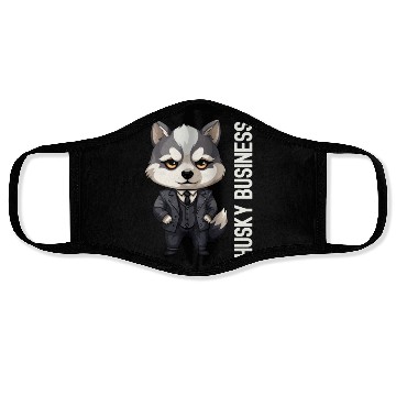 Discover Husky Business - Husky Hustle Face Masks