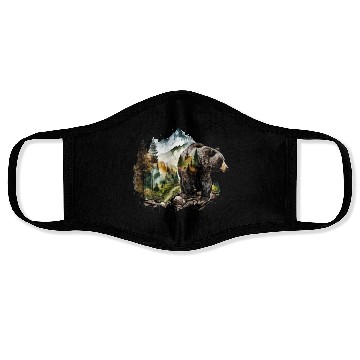Discover APPALACHIA "GOD'S COUNTRY" OUTDOOR DESIGN Face Masks
