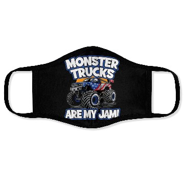 Discover Jam Boy s Monster Truck Face Masks