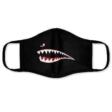 Discover p-51 mustangs p-40 warhawks Face Masks
