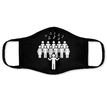 Discover Choir Choir Lover Sing Lover Face Masks