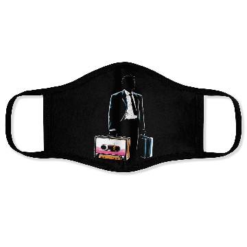 Discover Cassette Tape Dad Retro Music Lover Face Masks