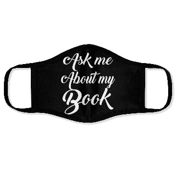 Discover English Teacher Ask Me About My Book Face Masks