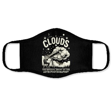 Discover Astrophotography Astronomy Space Camera Star Watch Face Masks