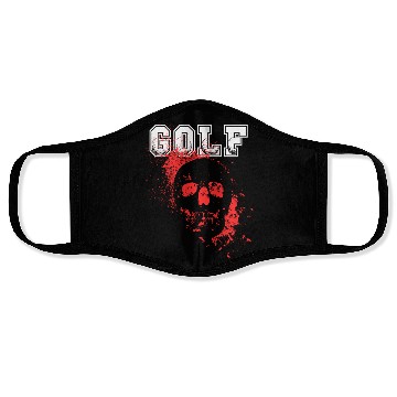 Discover Skull golf Face Masks