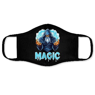 Discover Fantasy Wizard Magic Mystical Sorcerer for a Face Masks