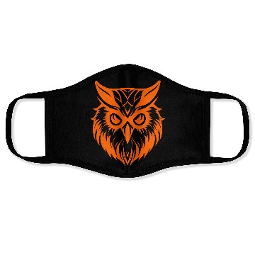 Discover A Owl Icon vector Face Masks Design