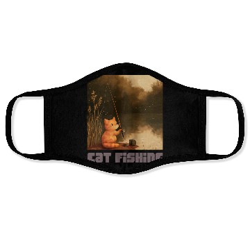 Discover Cat Fishing Face Masks