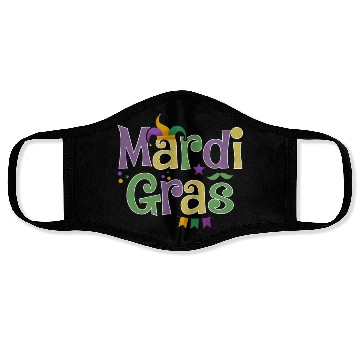 Discover Mardi Gras Party for men, women Face Masks