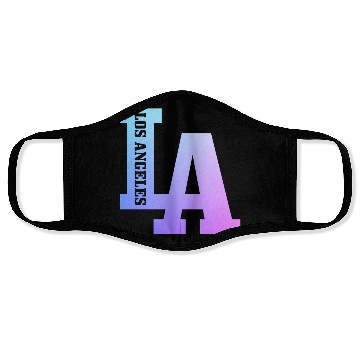 Discover Los Angeles California LA Gift Face Masks