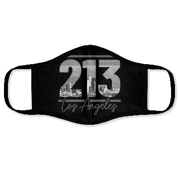 Discover Los Angeles California LA Gift Face Masks