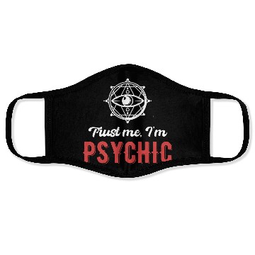 Discover Trust Me, I'm Psychic Celestial Card Decks Face Masks