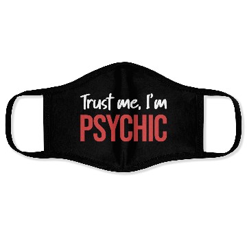 Discover Trust Me, I'm Psychic Celestial Card Decks Face Masks