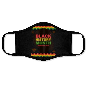 Discover Strength in Diversity Black History Month Face Masks